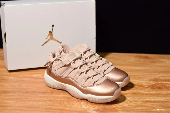 Reps TBK Air Jordan 11 Rose GS Low AH7860-105 Gold 0727
